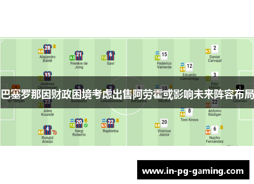 巴塞罗那因财政困境考虑出售阿劳霍或影响未来阵容布局